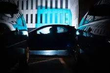 niebieski prostokąt